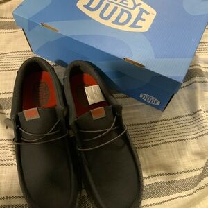 Hey Dude Men's Dark Gray Loafers